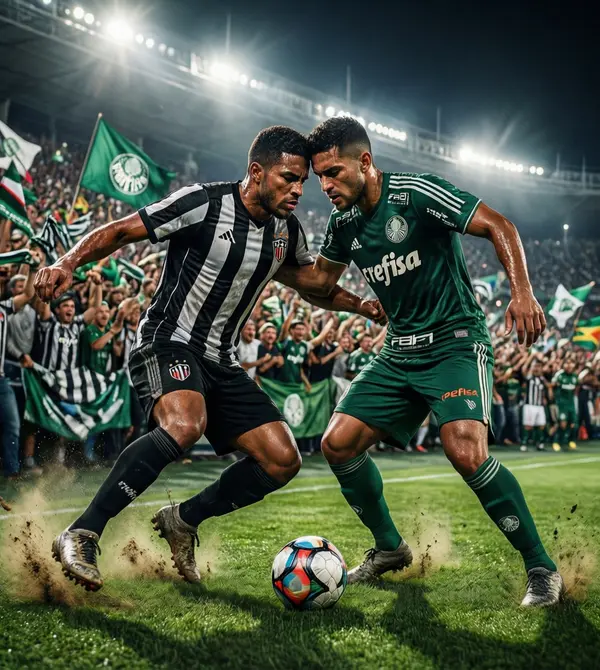 Como assistir Atlético-MG e Palmeiras ao viv